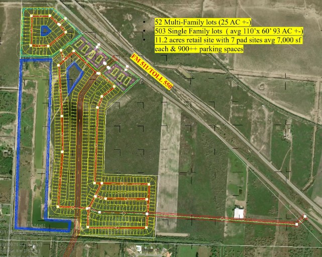 Land for Sale in Los Fresnos Texas 78566